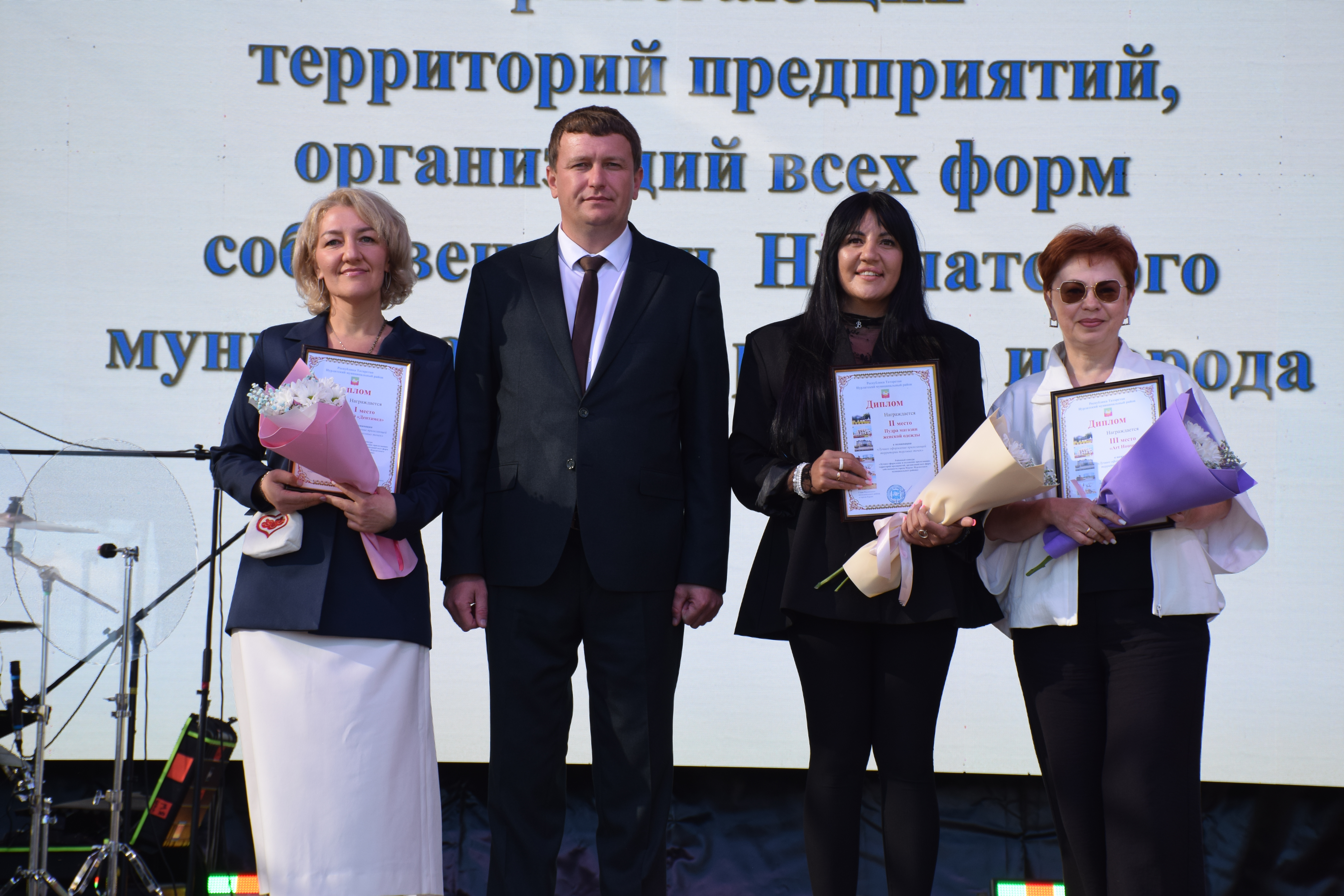 Лучшее оформление прилегающей территории торговых точек