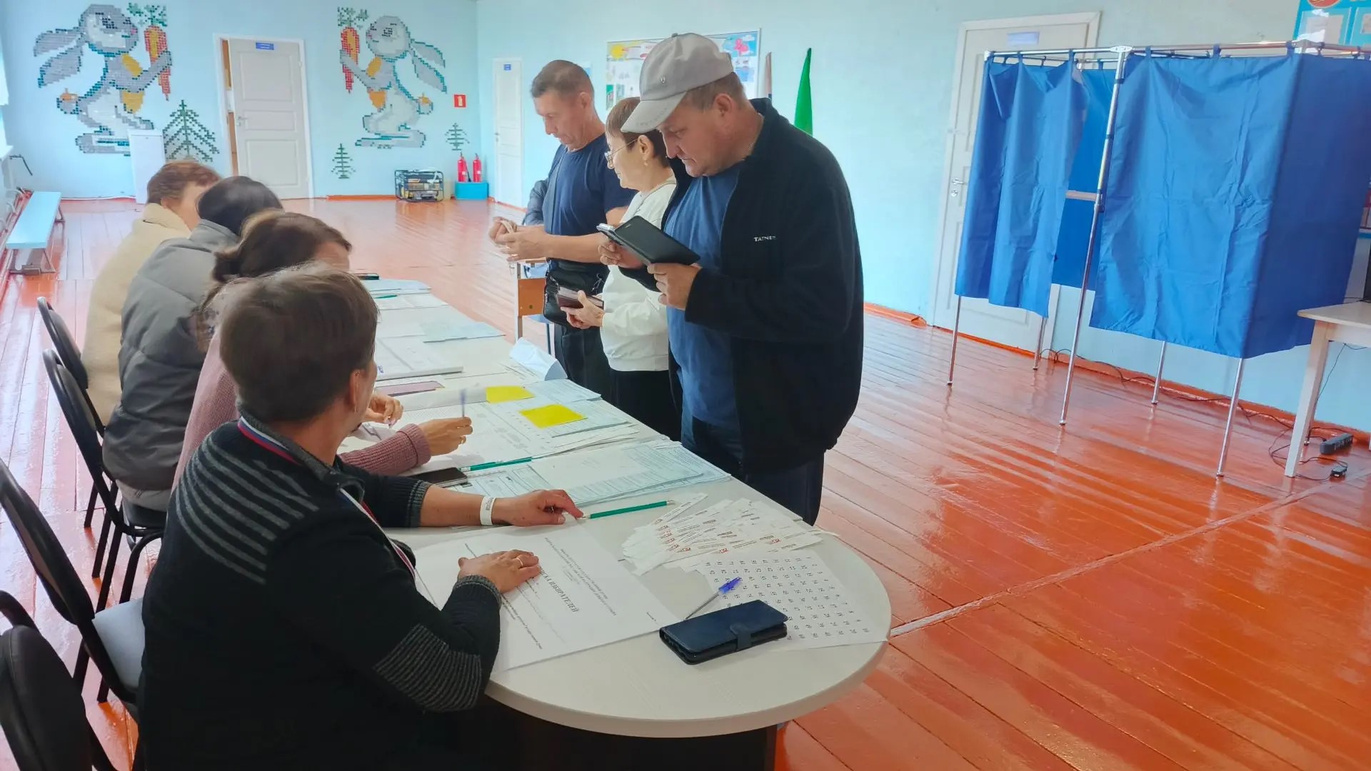 В селе Егоркино выборы проходят с национальным колоритом