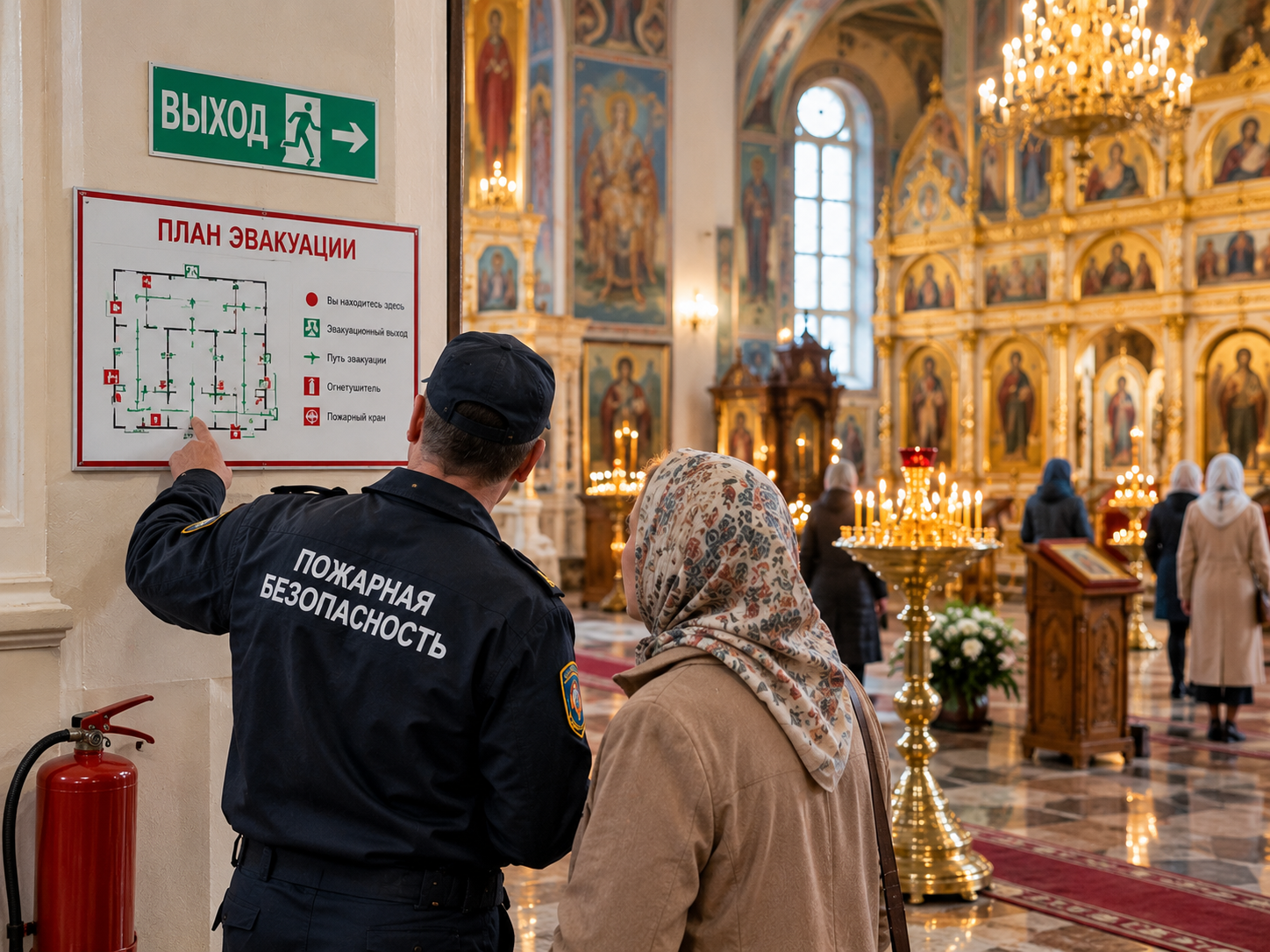 Пожарная безопасность в храме