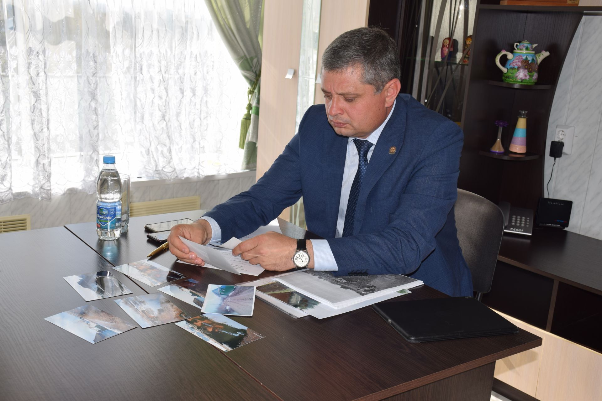 В Нурлате министр экологии и природных ресурсов РТ Александр Шадриков провел прием