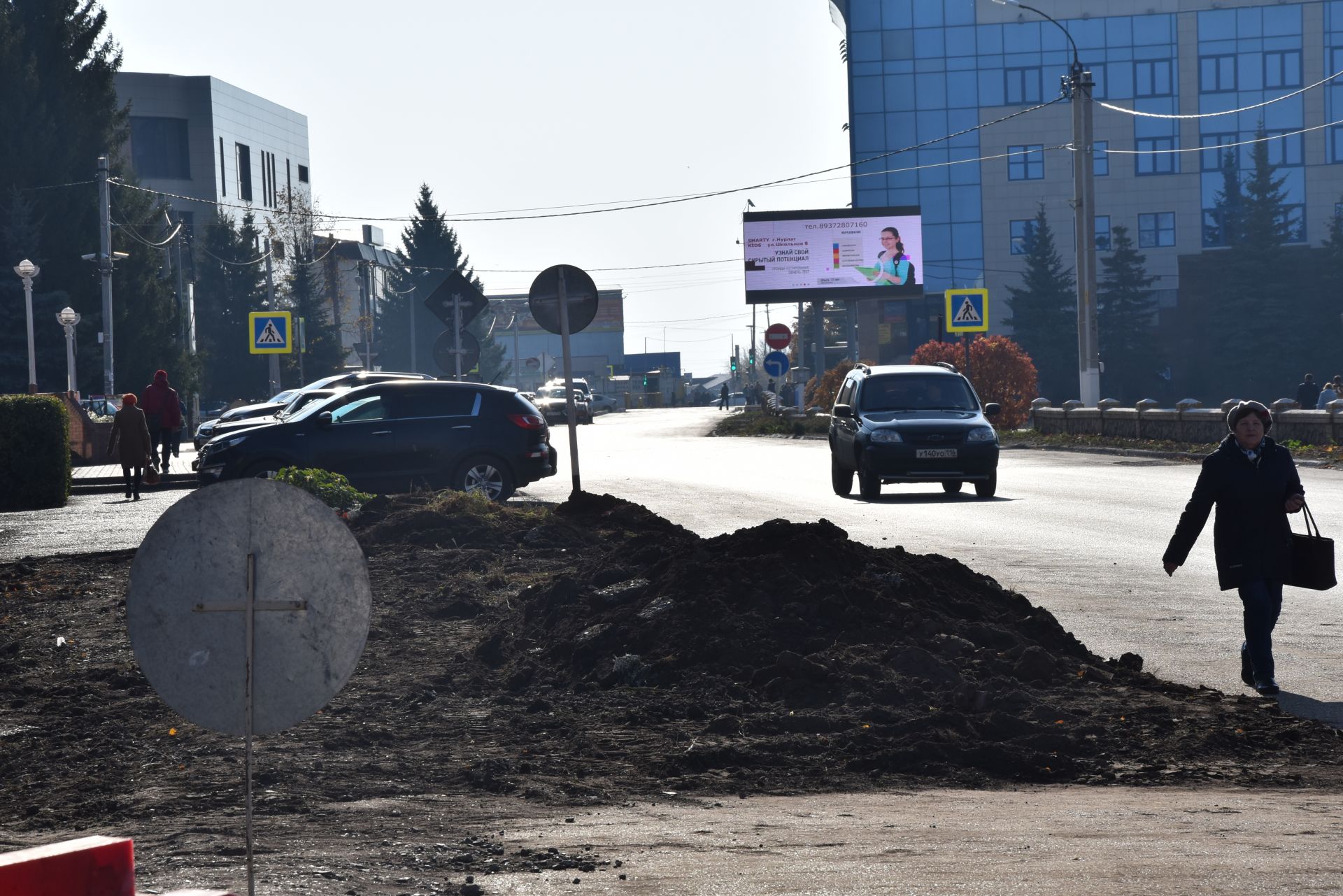 В Нурлате идет реконструкция улицы в рамках выигранного гранта