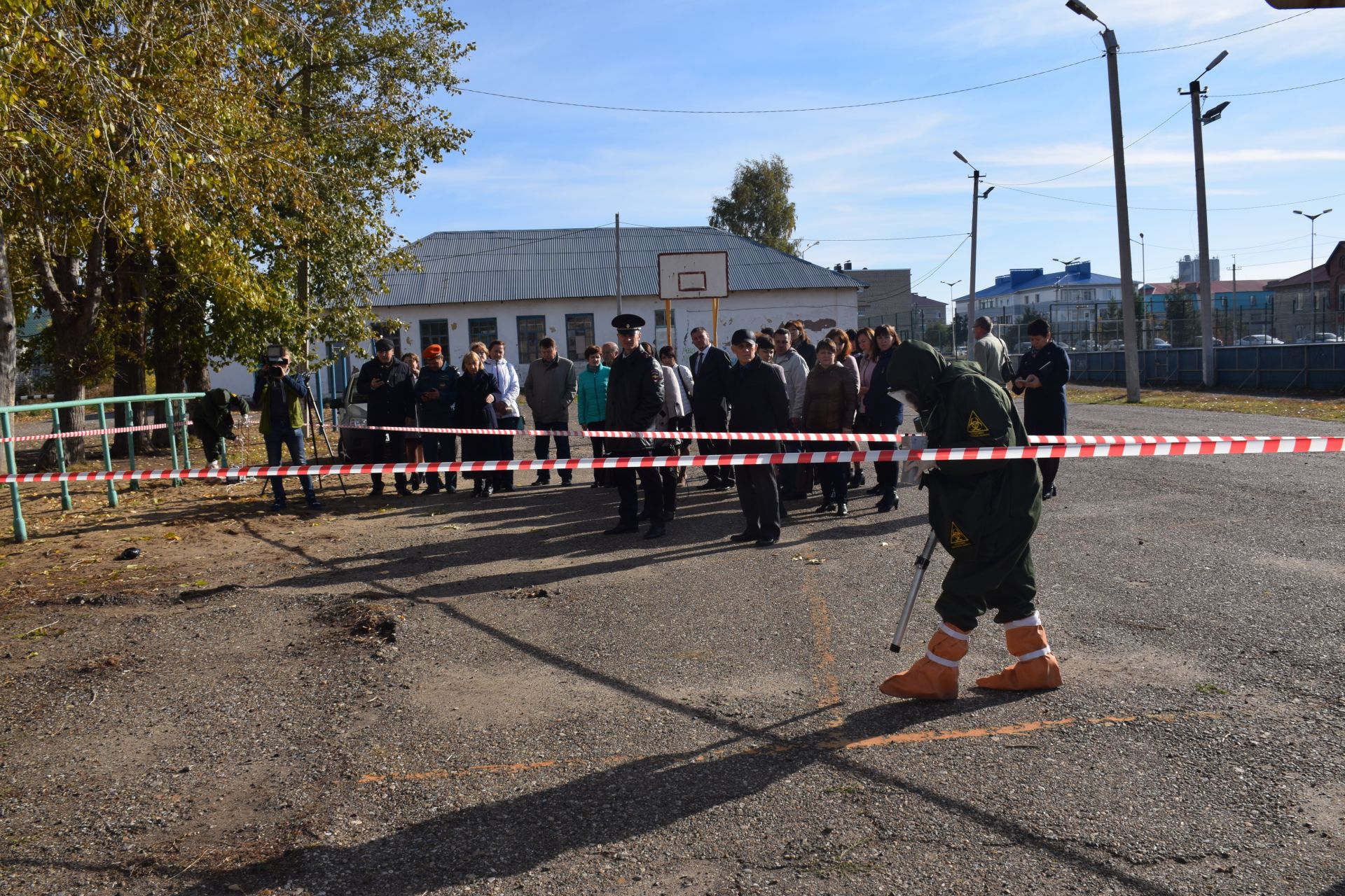 В ходе штабной тренировки в Нурлате  развернули эвакуационный пункт, проверили противорадиационное укрытие