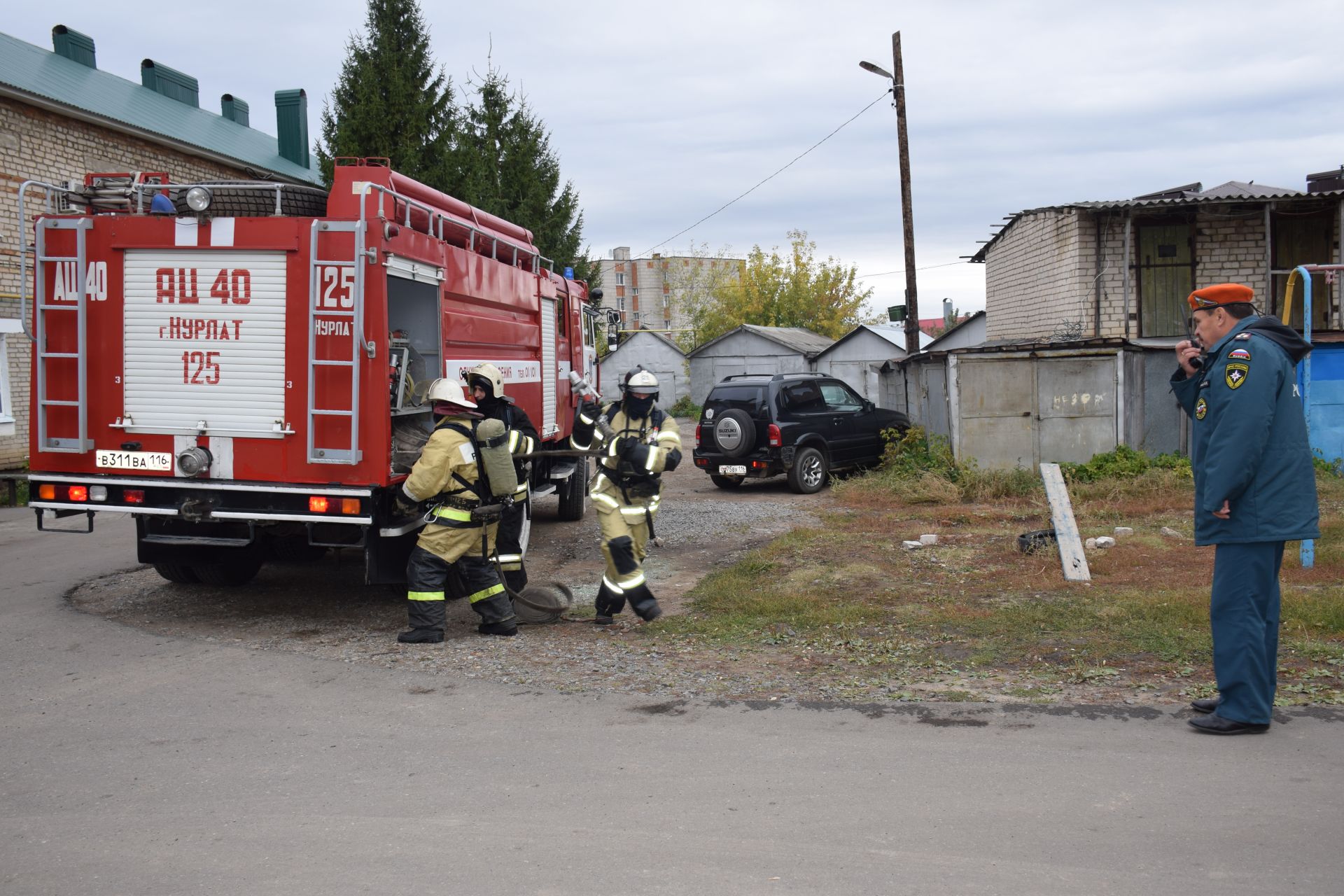 Нурлат: 10 человек «погибли» в результате пожара и обрушения дома