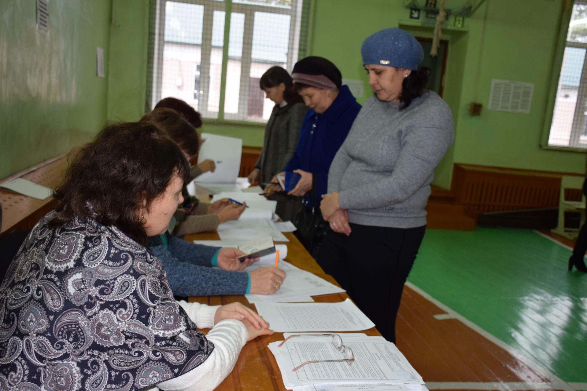 В Бурметьевском сельском поселении жители принимают активное участие на референдуме по введению самообложения