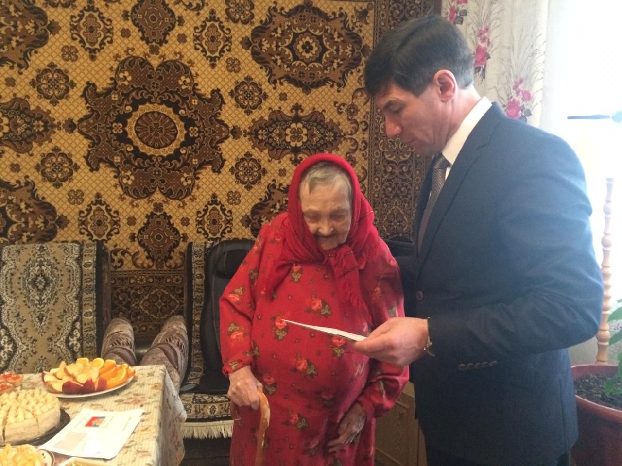 90 лет исполнилось жительнице города Нурлат