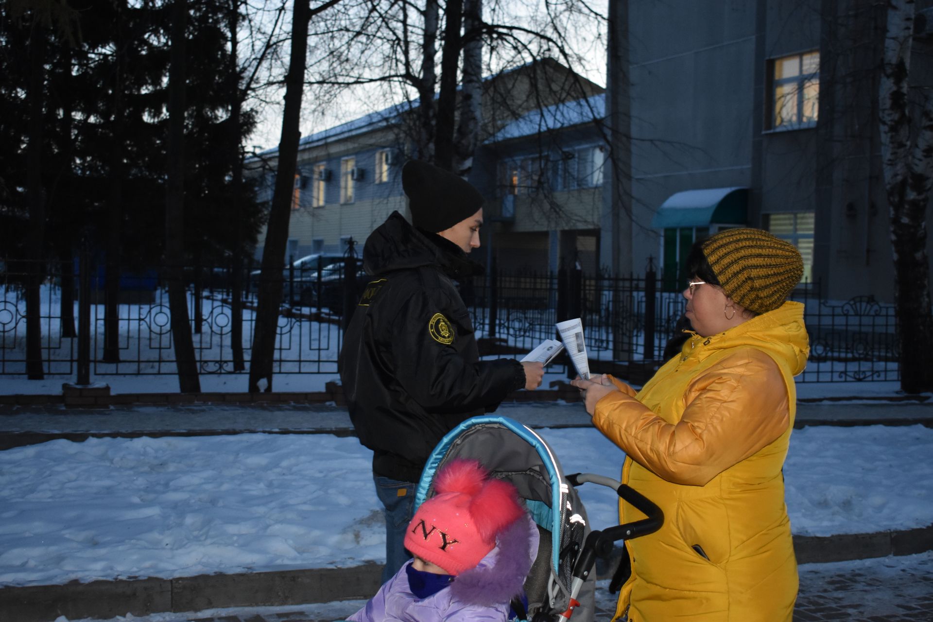 Форпостовцы провели акцию "О мерах противопожарной безопасности в осенне-зимний период"