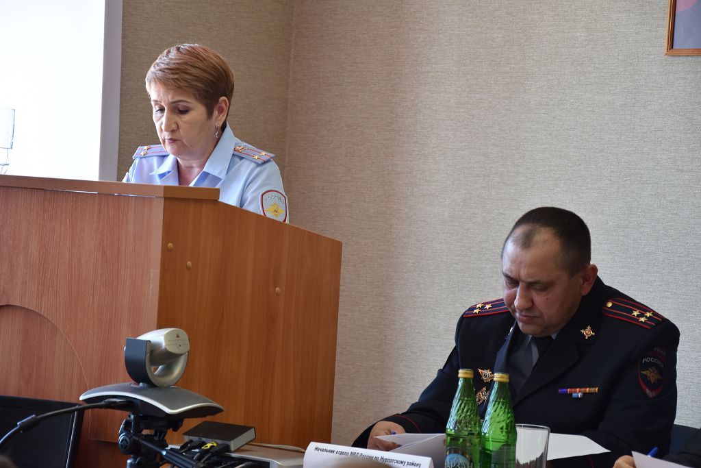 Отдел МВД России по Нурлатскому району подвел итоги работы за первый квартал