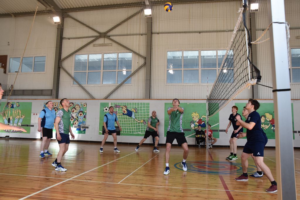 В Нурлате завершился Чемпионат города по волейболу