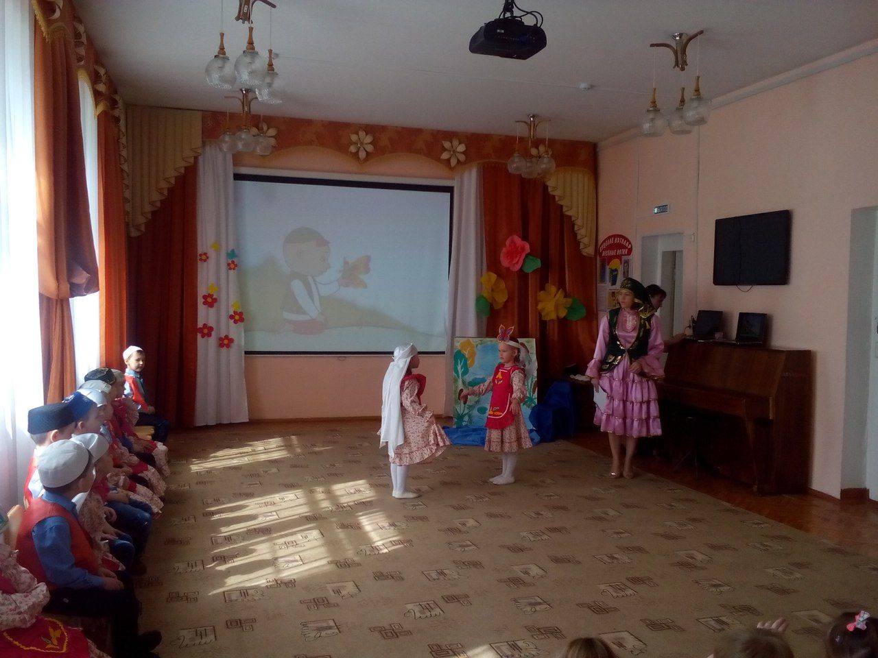 В детском саду «Солнышко» прошел вечер, посвященный дню рождения Габдуллы Тукая