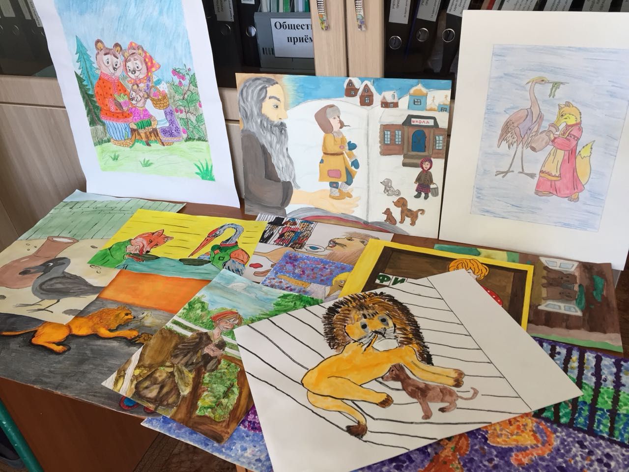 В Нурлате подвели итоги районного этапа Республиканского конкурса рисунков "Дети рисуют страну"