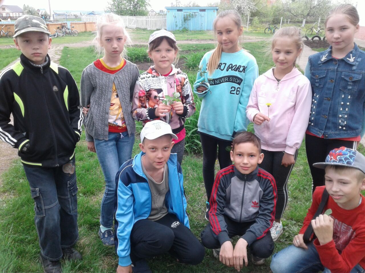 В Егоркинской школе прошел спортивный праздник Зарница
