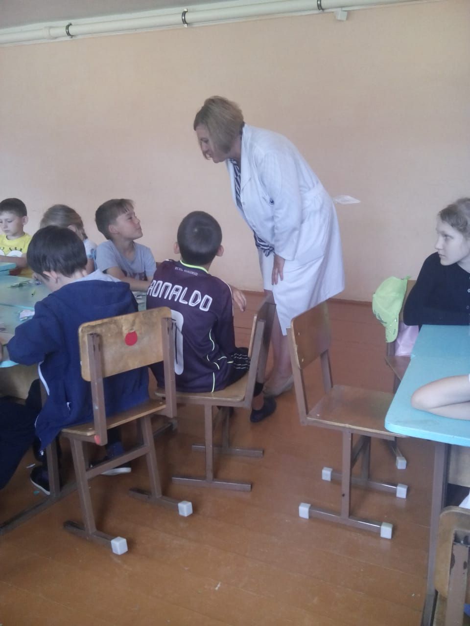 Нурлатские единороссы совместно с  медицинскими работниками района проводят мероприятия в пришкольных лагерях