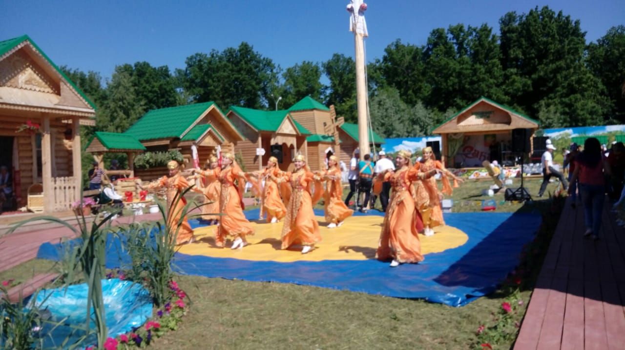 Нурлатцы принимают участие на главном Сабантуе Татарстана