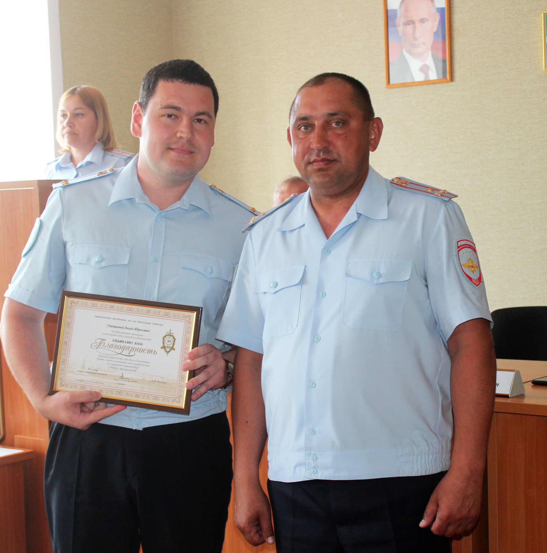 Отдел полиции Нурлатского района отчитался за первое полугодие