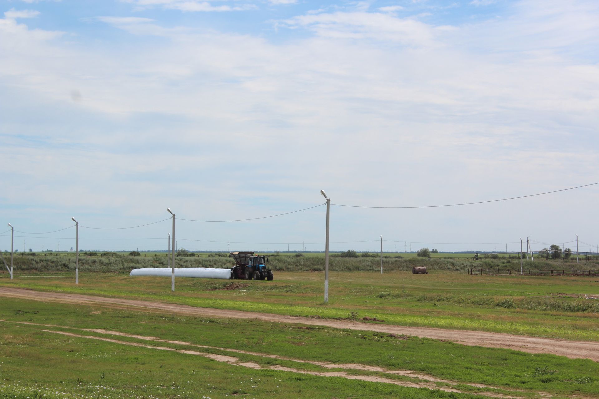 В хозяйствах Нурлатского района приступили к заготовке плющеного зерна