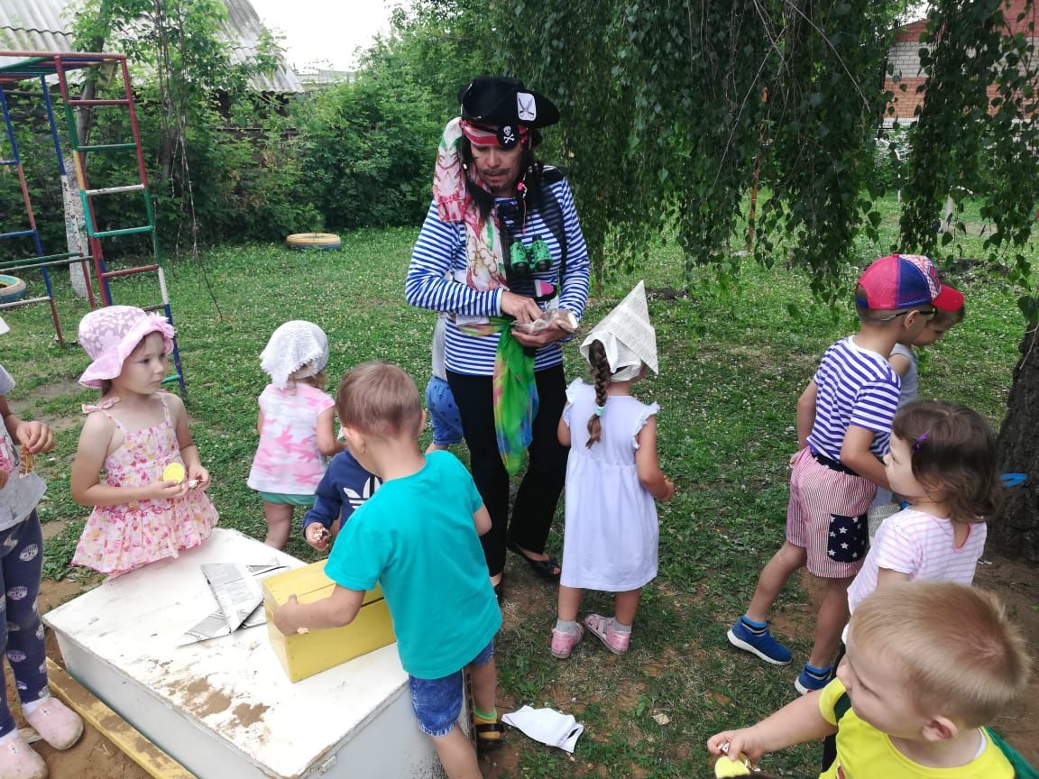 В детском саду «Колосок» провели развлекательное мероприятие для детей