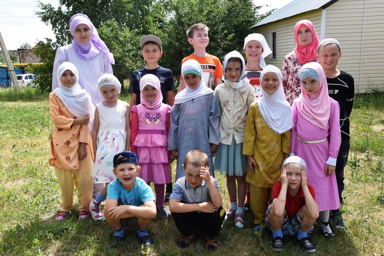 В мечетях Нурлатского района для детей и подростков проходят летние мероприятия по религии и религиозному воспитанию