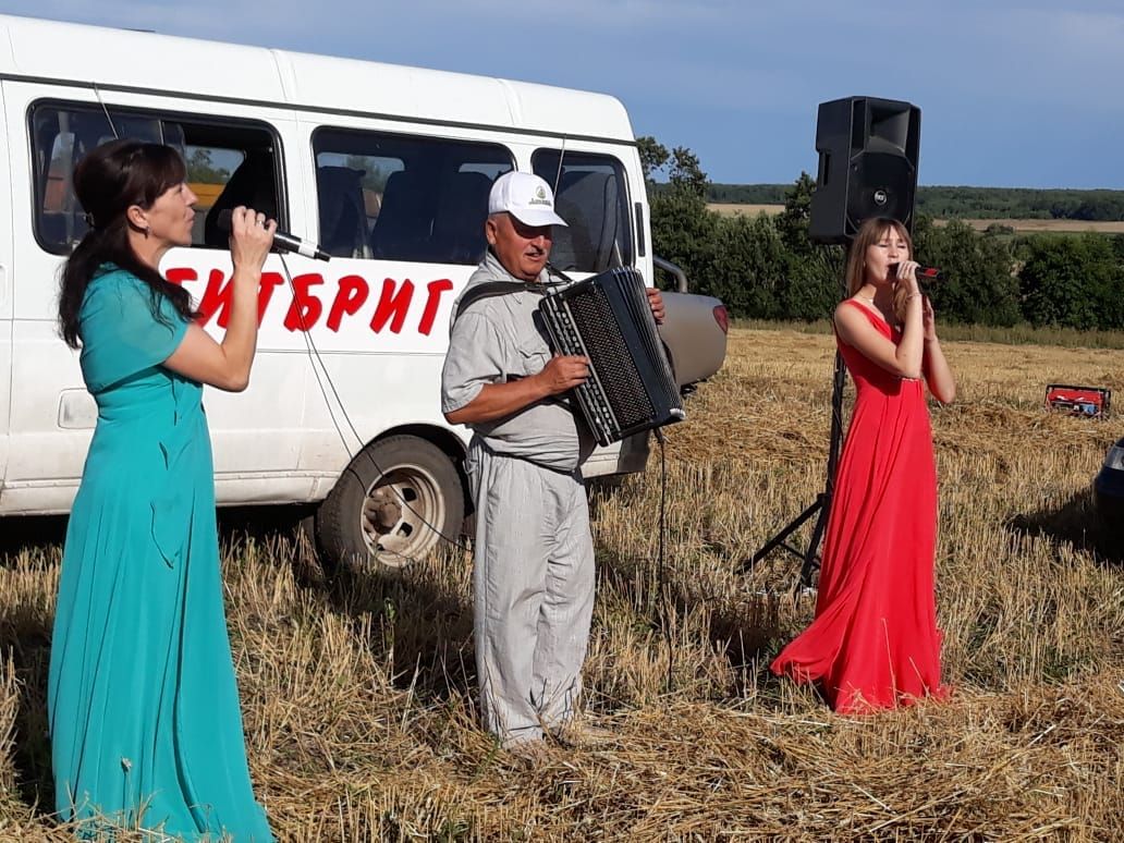 Творческие коллективы Нурлатского района вносят свой вклад в уборочную кампанию «Урожай 2018»