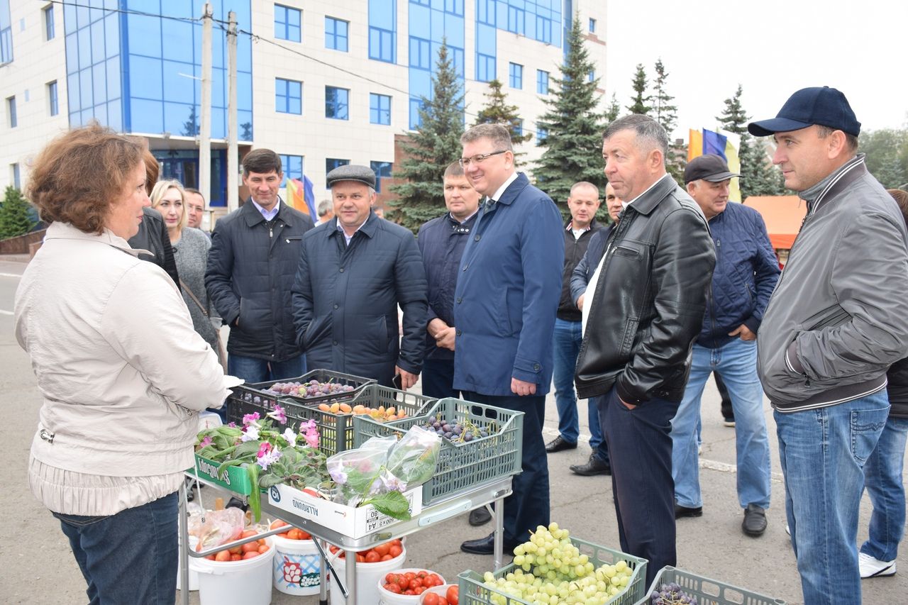 В Нурлате проходит сельскохозяйственная ярмарка