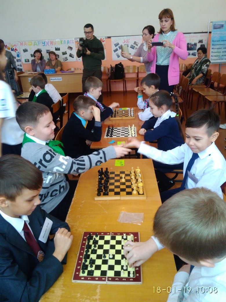 В Нурлате прошел Турнир юных шахматистов
