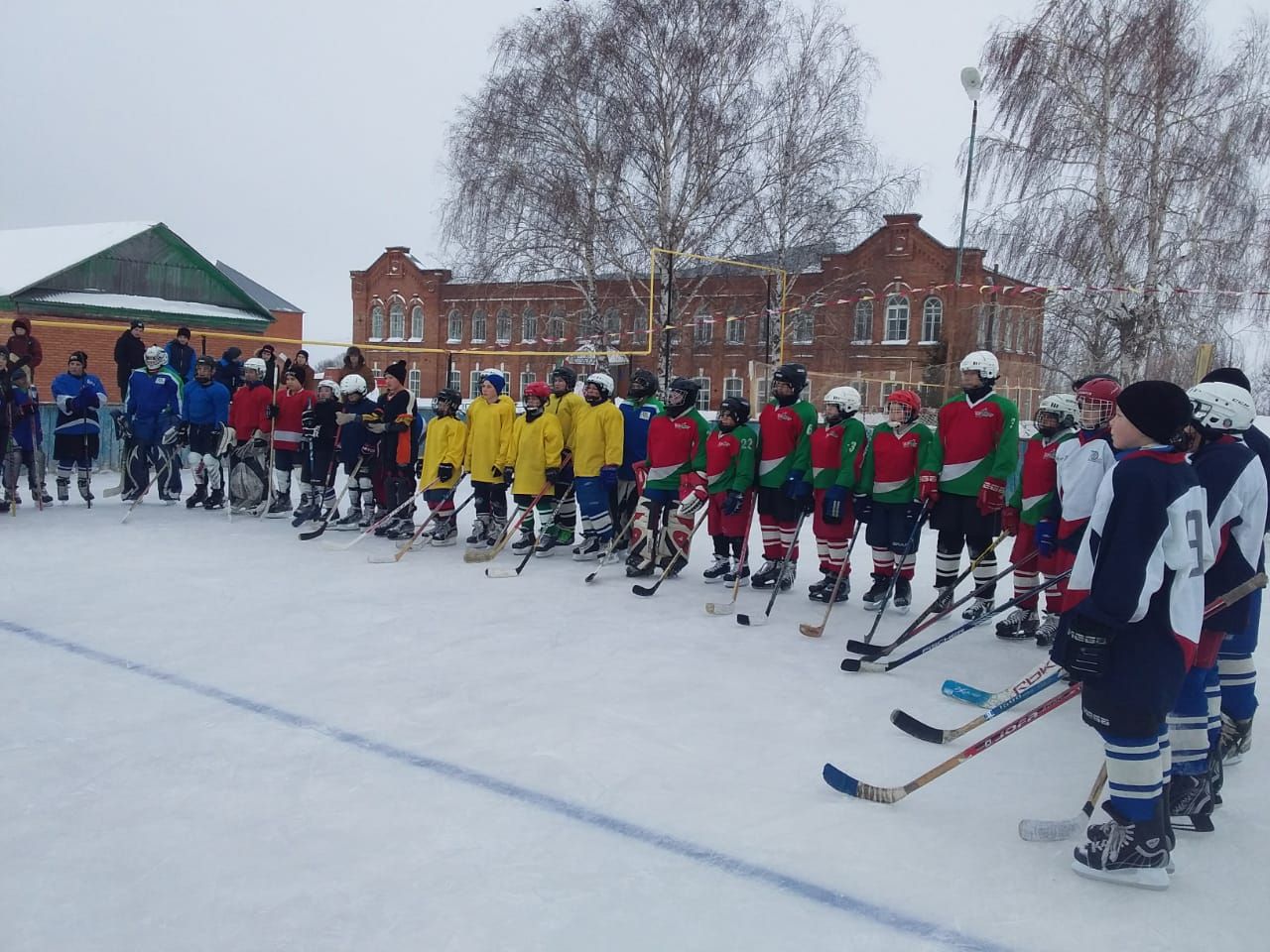 В Нурлатском районе стартовал хоккейный сезон