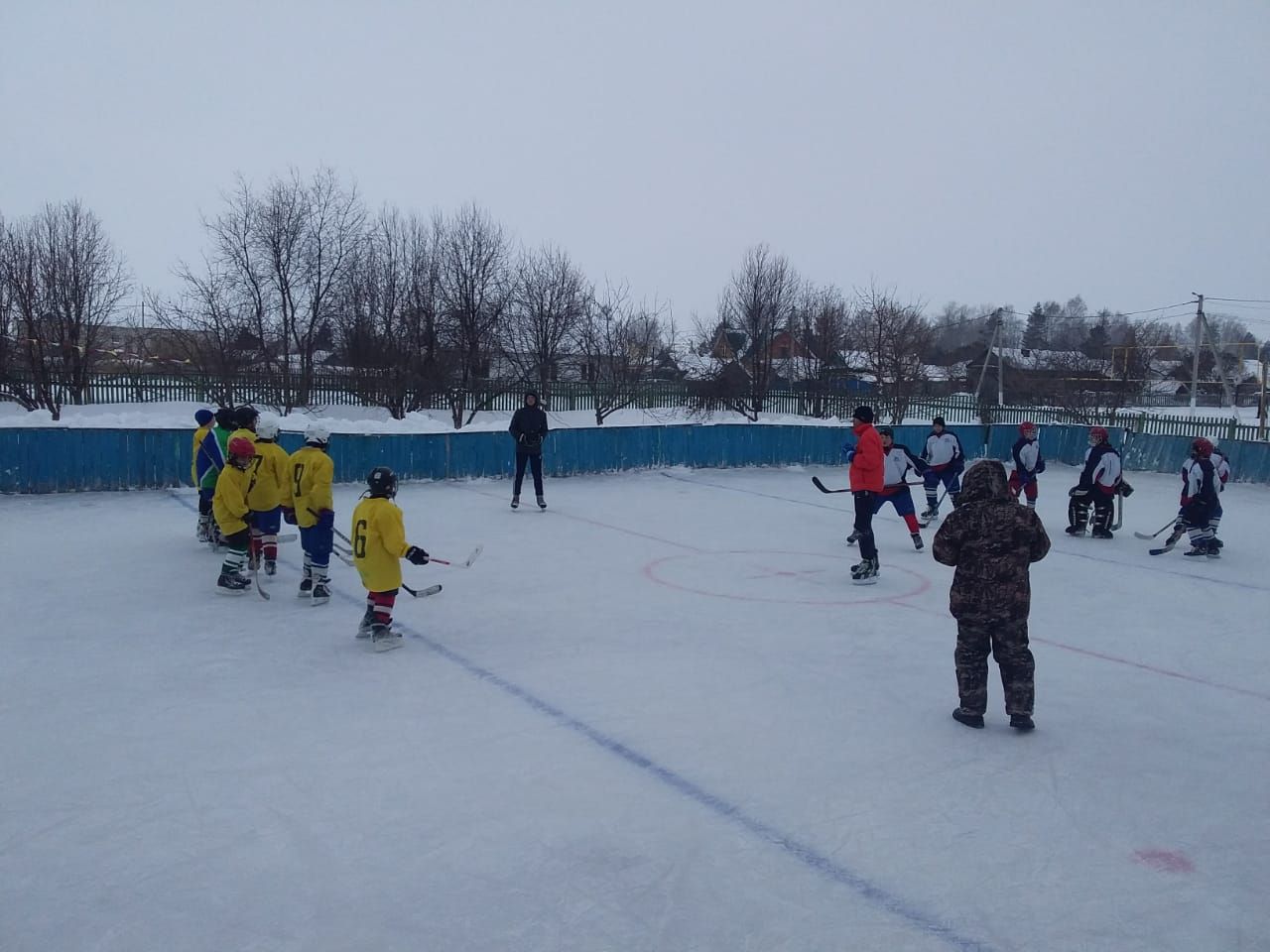 В Нурлатском районе стартовал хоккейный сезон