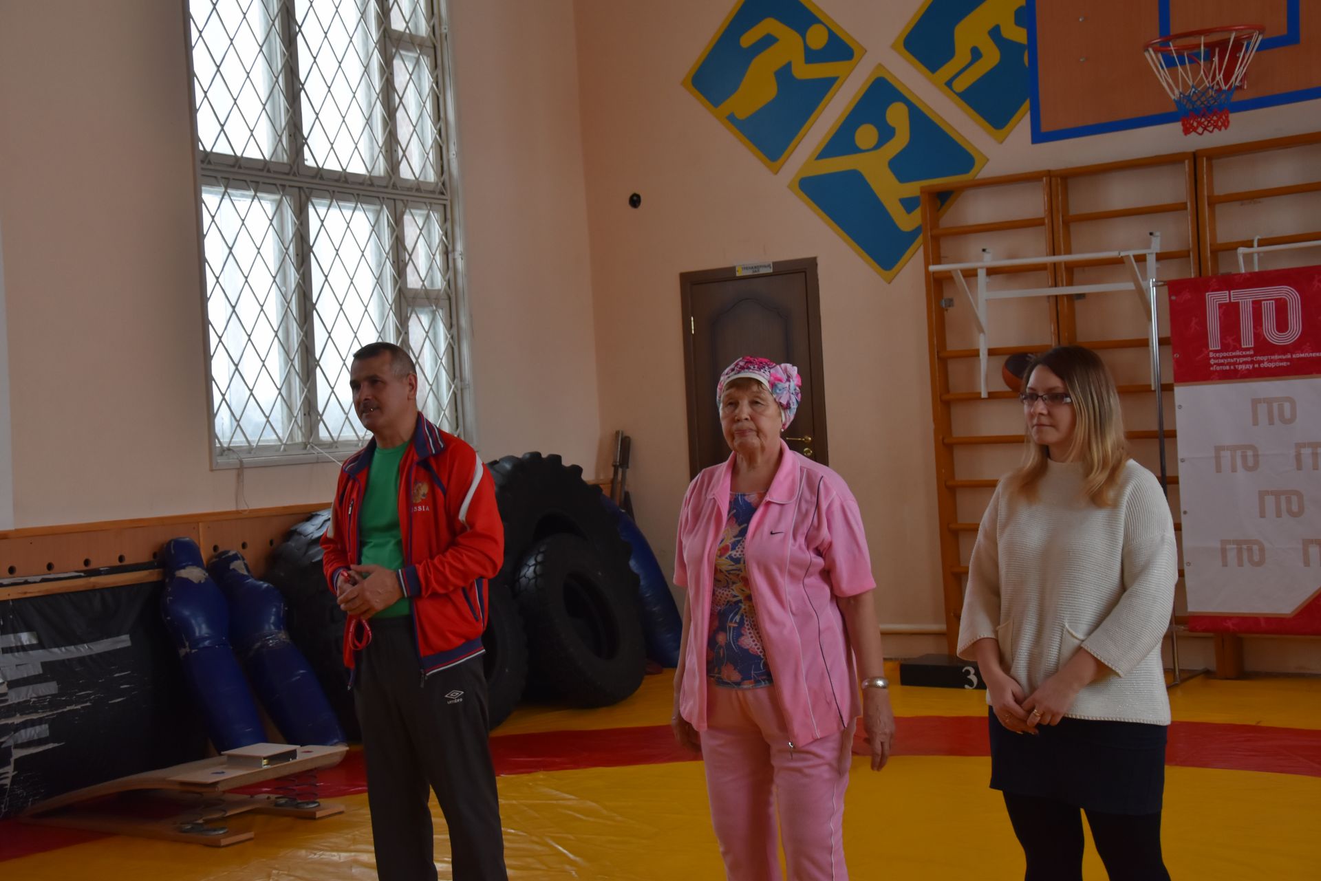 Сегодня в Нурлатском районе прошло спортивное мероприятие по сдаче норм ГТО в рамках проекта «Старшее поколение»