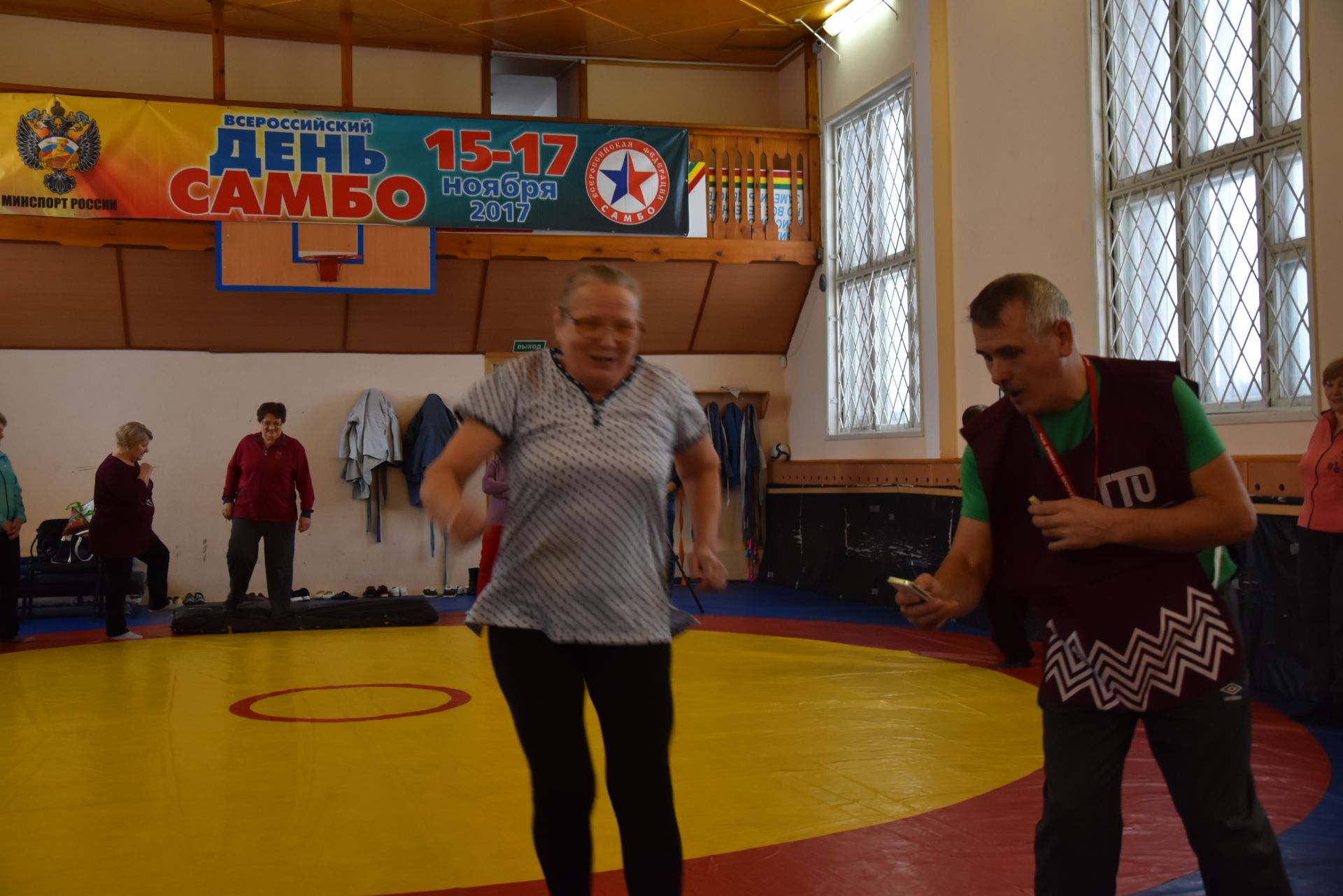 Сегодня в Нурлатском районе прошло спортивное мероприятие по сдаче норм ГТО в рамках проекта «Старшее поколение»