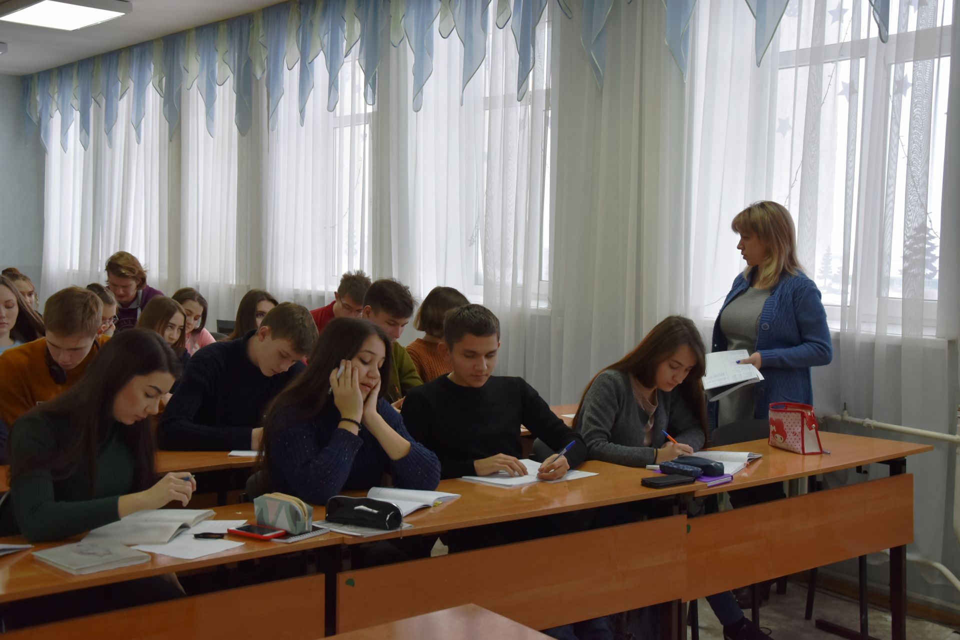 На базе Нурлатской гимназии прошел районный семинар-практикум по подготовке к ГИА