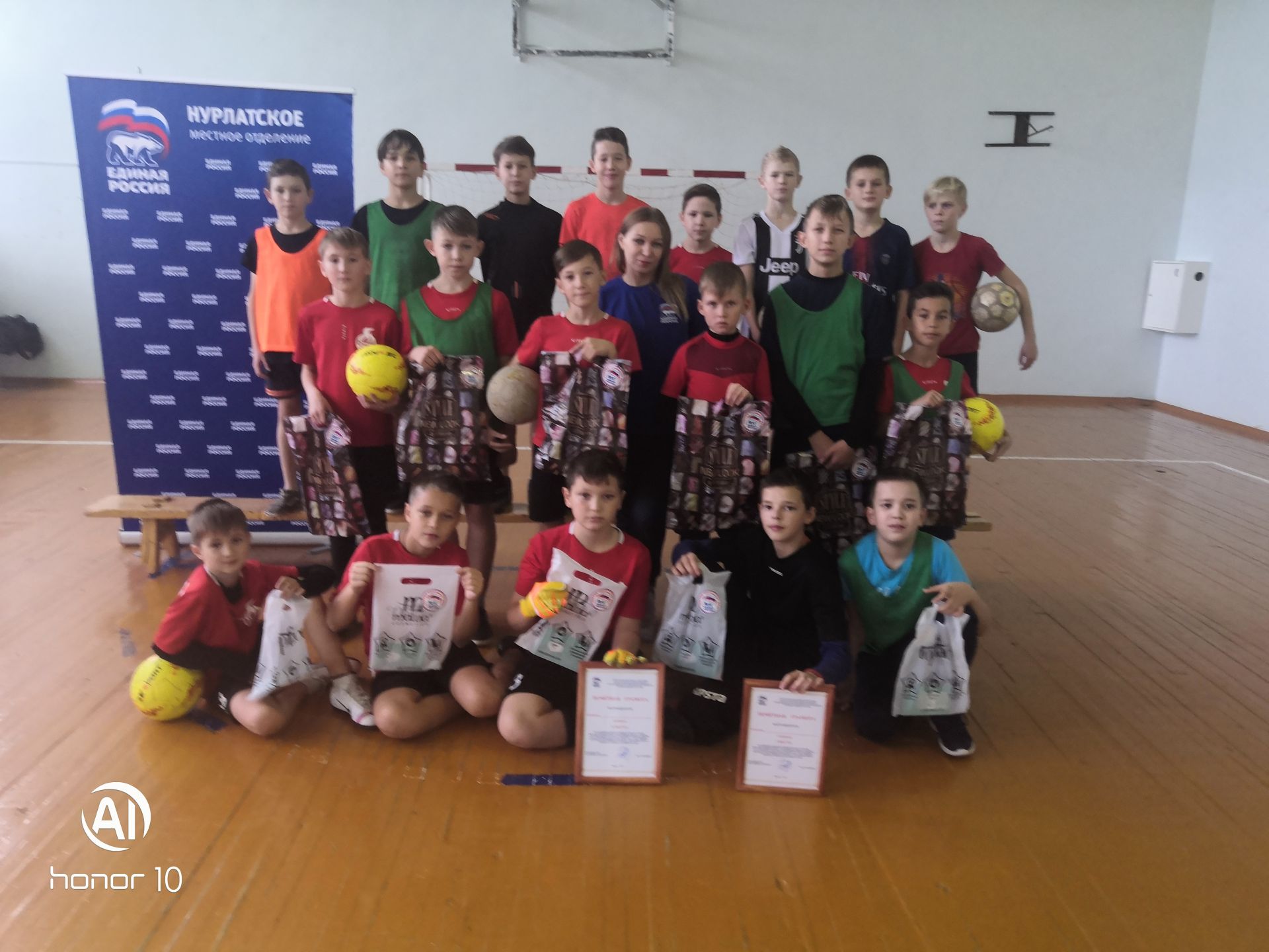 Нурлат: турнир по мини-футболу в рамках партийного проекта