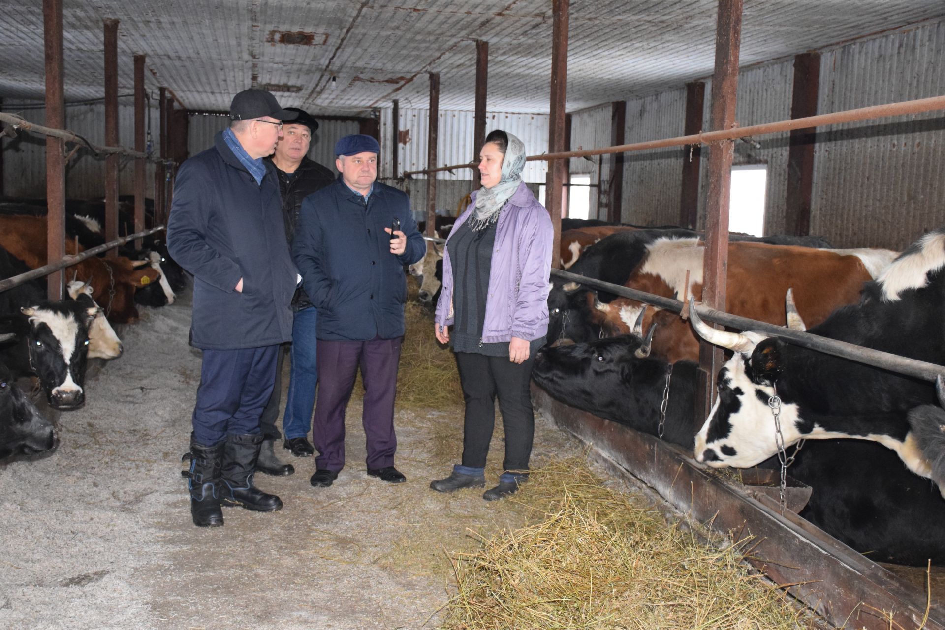 Глава Нурлатского района посетил фермерское хозяйство Сатдаровых