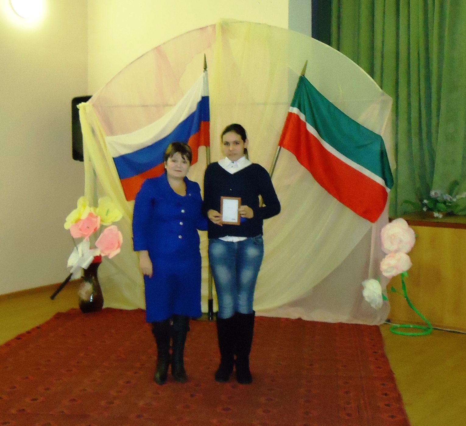 В деревне Бикулово Нурлатского района школьникам торжественно вручили паспорта