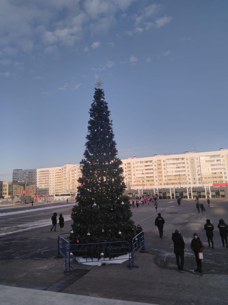 Нурлатцы на главной елке Татарстана