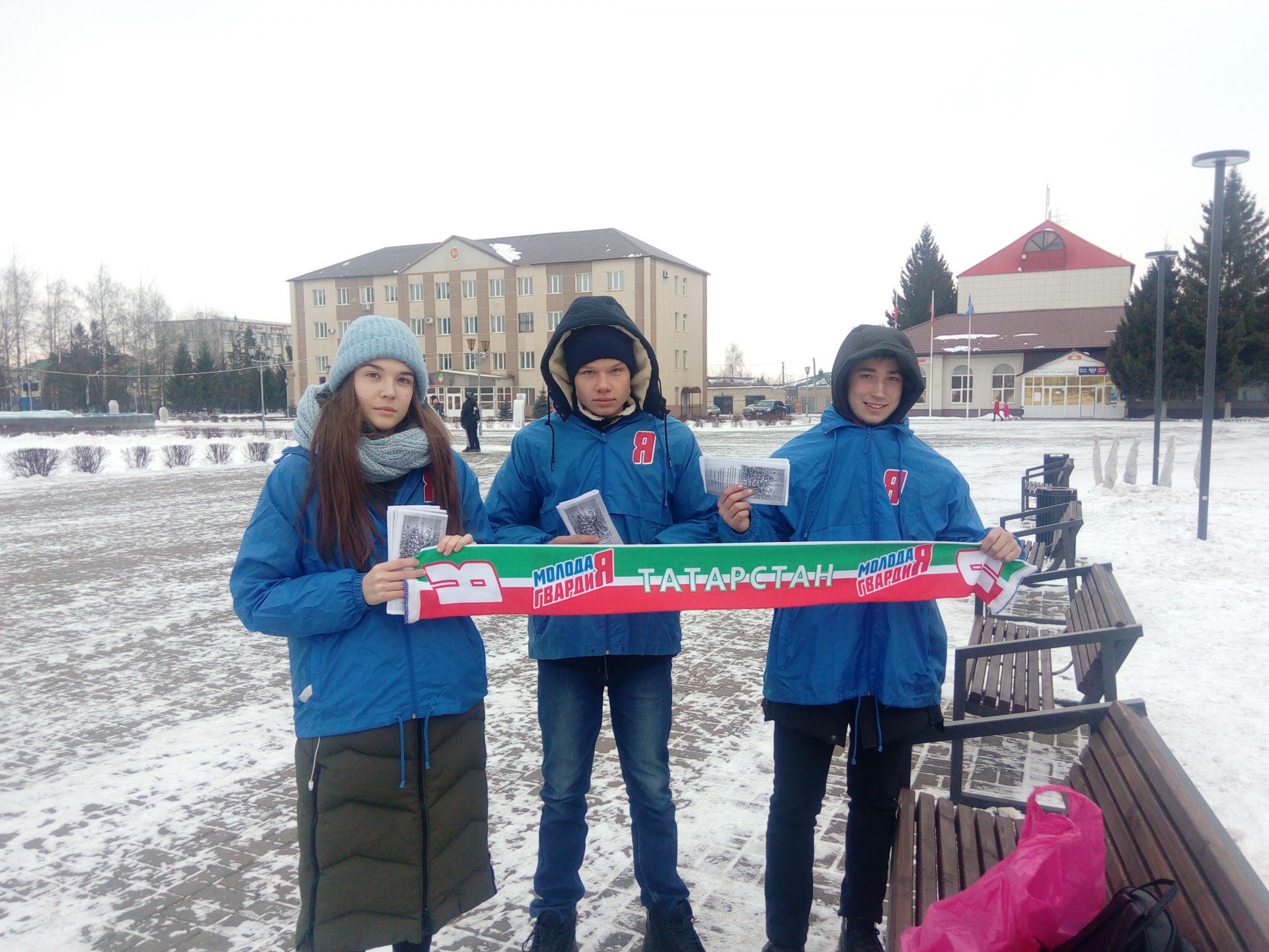 Молодогвардейцы Нурлата провели информационную акцию