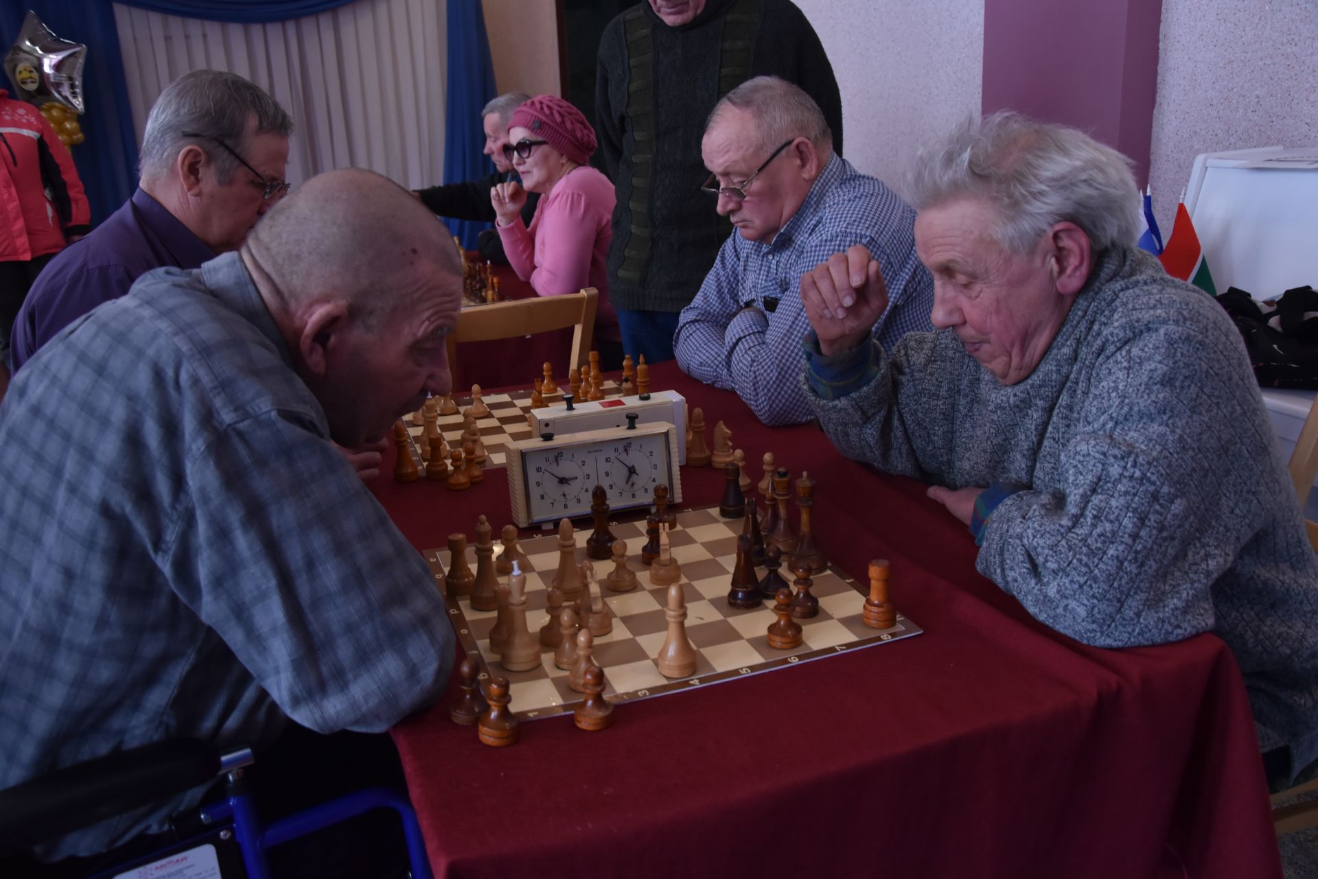 Сегодня в Городском Дворце культуры состоялся шахматно-шашечный турнир