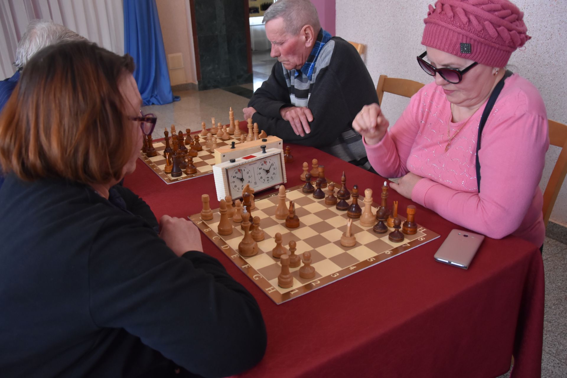 Сегодня в Городском Дворце культуры состоялся шахматно-шашечный турнир