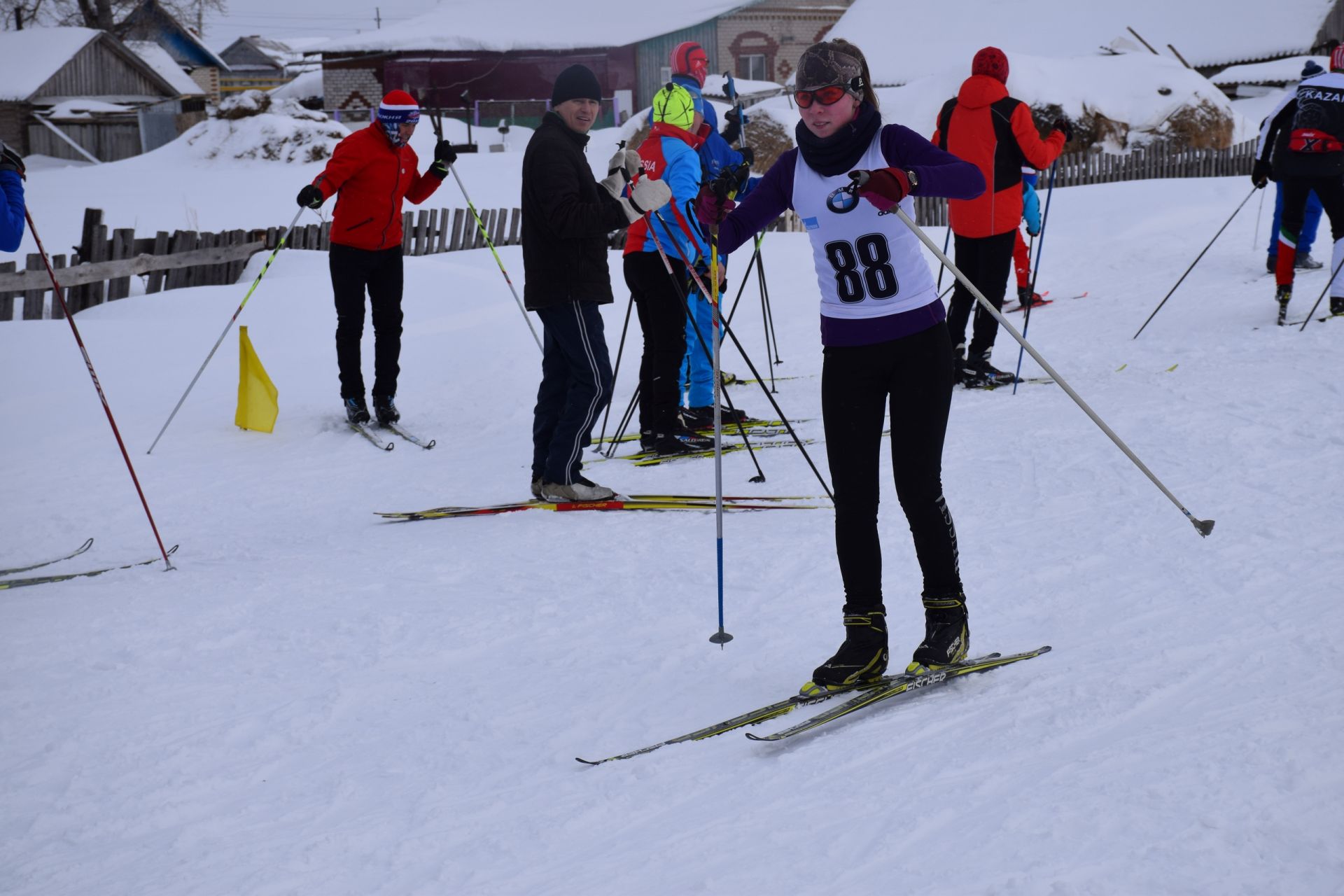Лыжный старт в Богдашкине открыли девочки