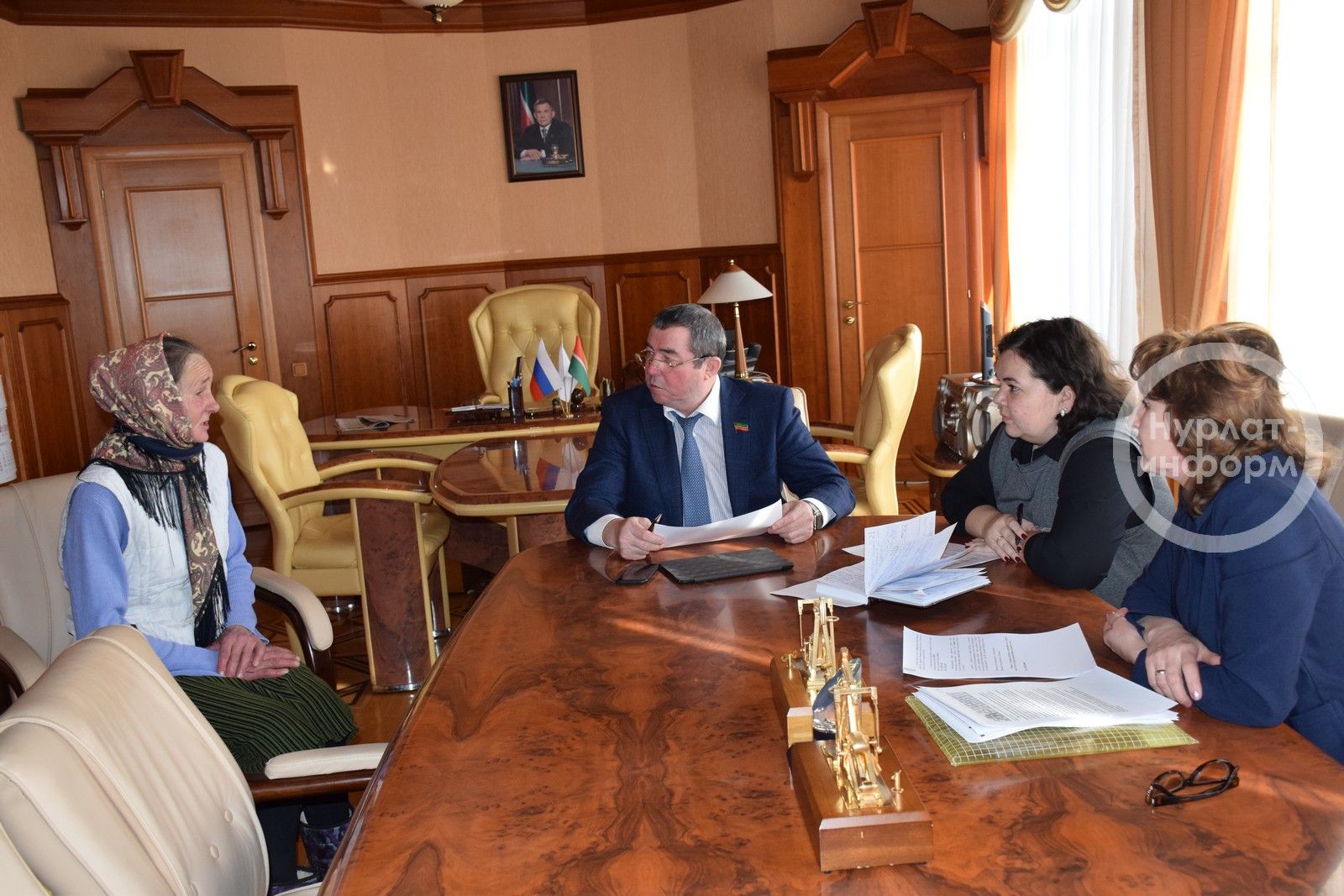 Нурлатцы поделились своими проблемами с депутатом Государственного Совета Татарстана