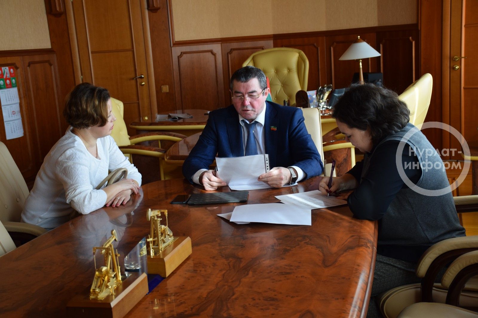 Нурлатцы поделились своими проблемами с депутатом Государственного Совета Татарстана