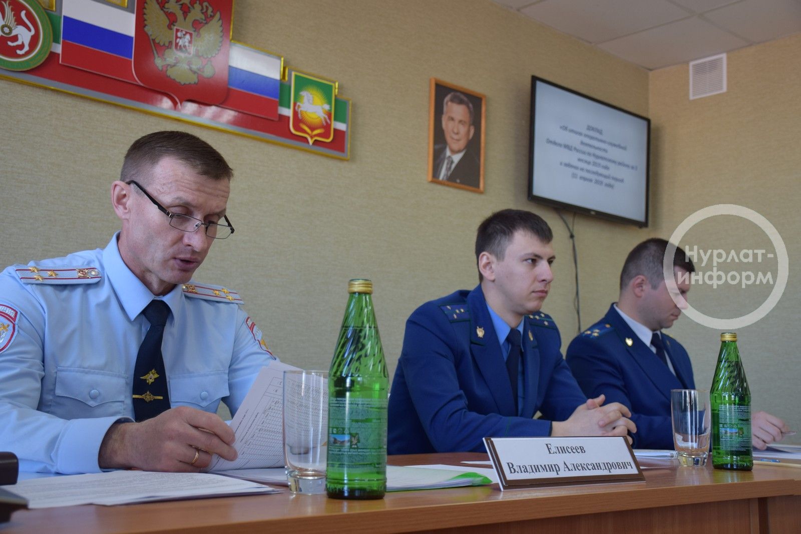 Отдел МВД России по Нурлатскому району занял первое место среди территориальных отделов по эффективности работы
