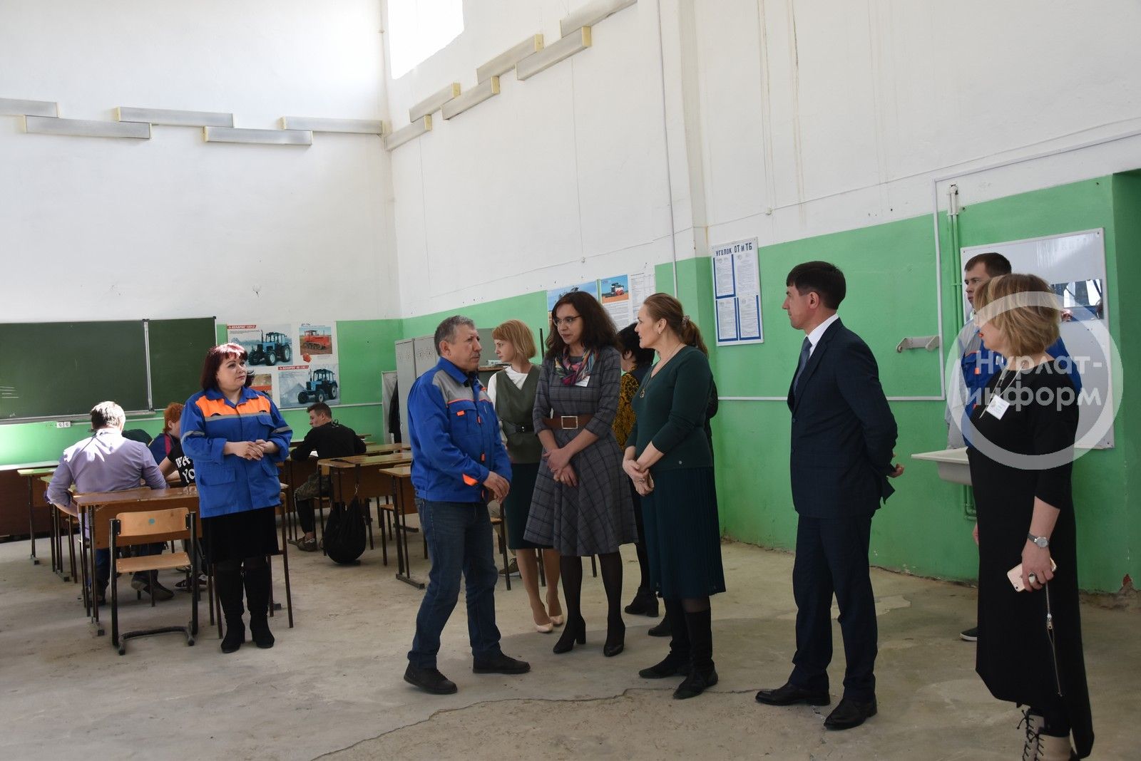 Нурлатские образовательные организации посетила замминистра образования и науки Татарстана Наталья Гречанникова