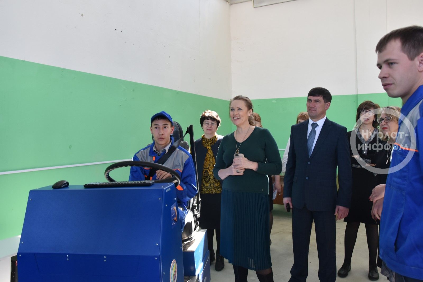 Нурлатские образовательные организации посетила замминистра образования и науки Татарстана Наталья Гречанникова