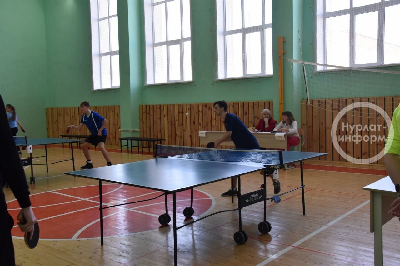 В Нурлате прошли зональные соревнования по настольному теннису