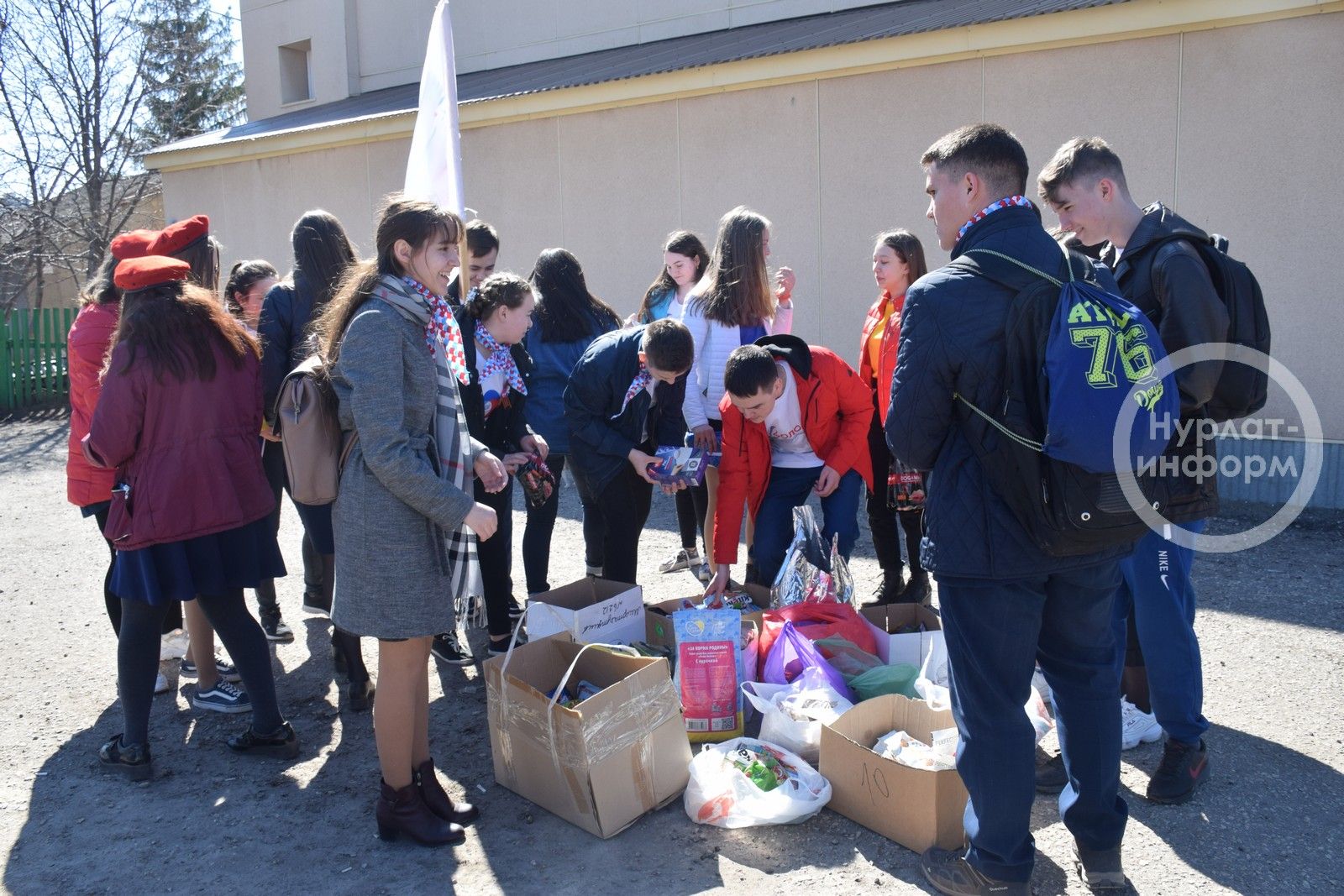 Акцию «Котопес» Нурлатской школы №2 поддержали образовательные учреждения района
