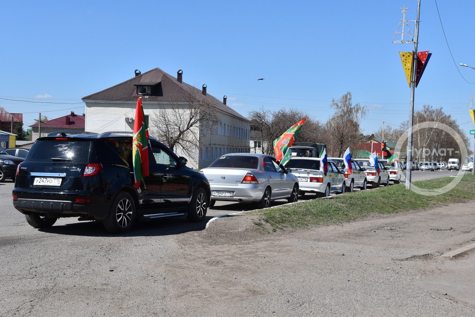 В Нурлате стартовал автопробег в честь 74-летия Великой Победы
