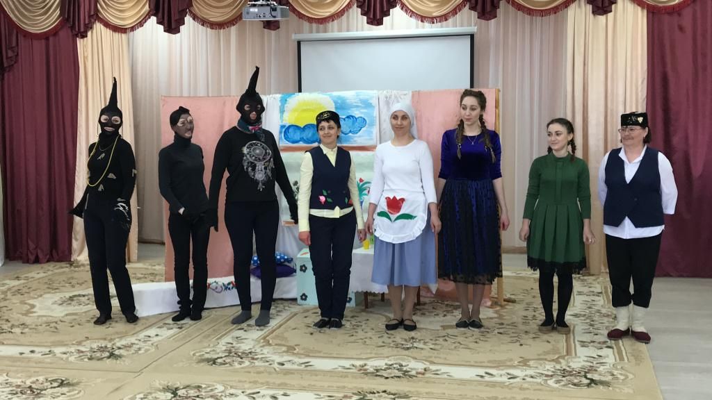 Воспитанникам детского сада «Буратино» показали театрализованное представление «Шүрәлеләр ни атлы?»