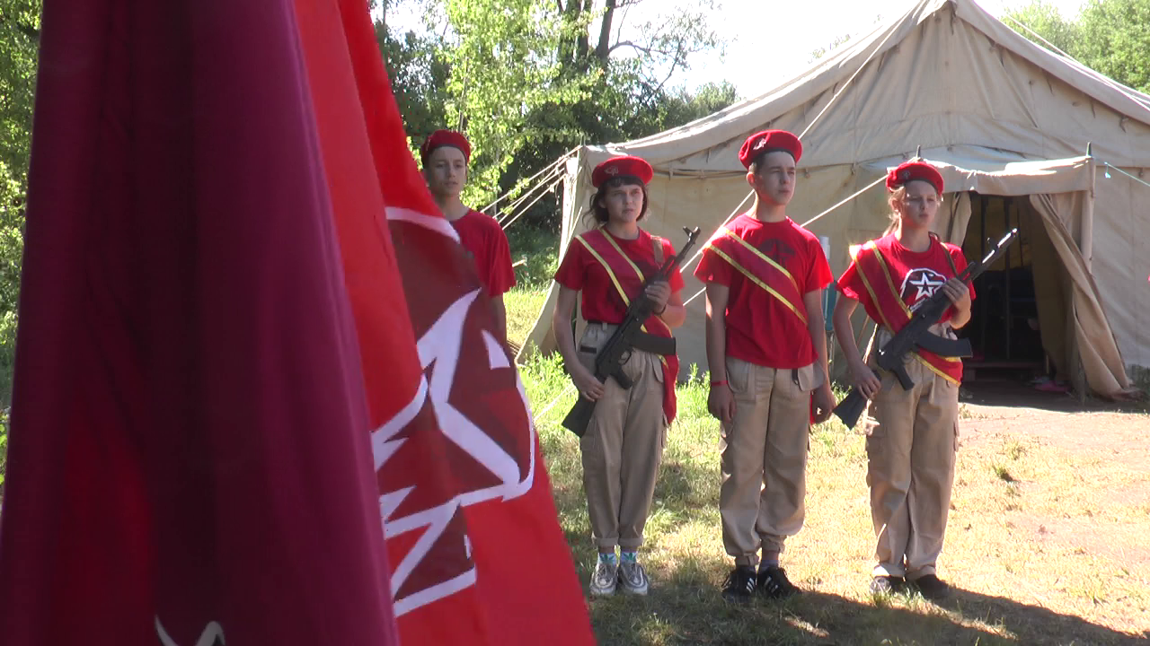 Сегодня в лагере «Заречный» Нурлатского района состоялось открытие палаточного лагеря «Ратный сбор»
