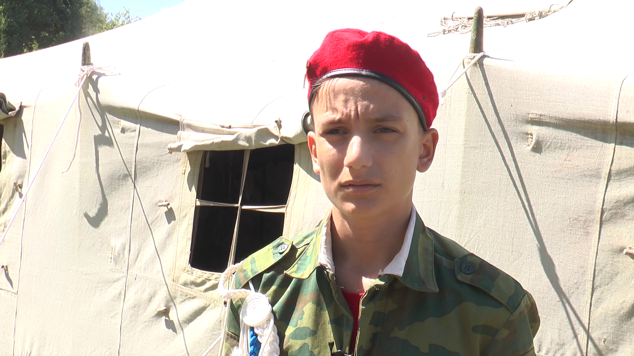 Сегодня в лагере «Заречный» Нурлатского района состоялось открытие палаточного лагеря «Ратный сбор»