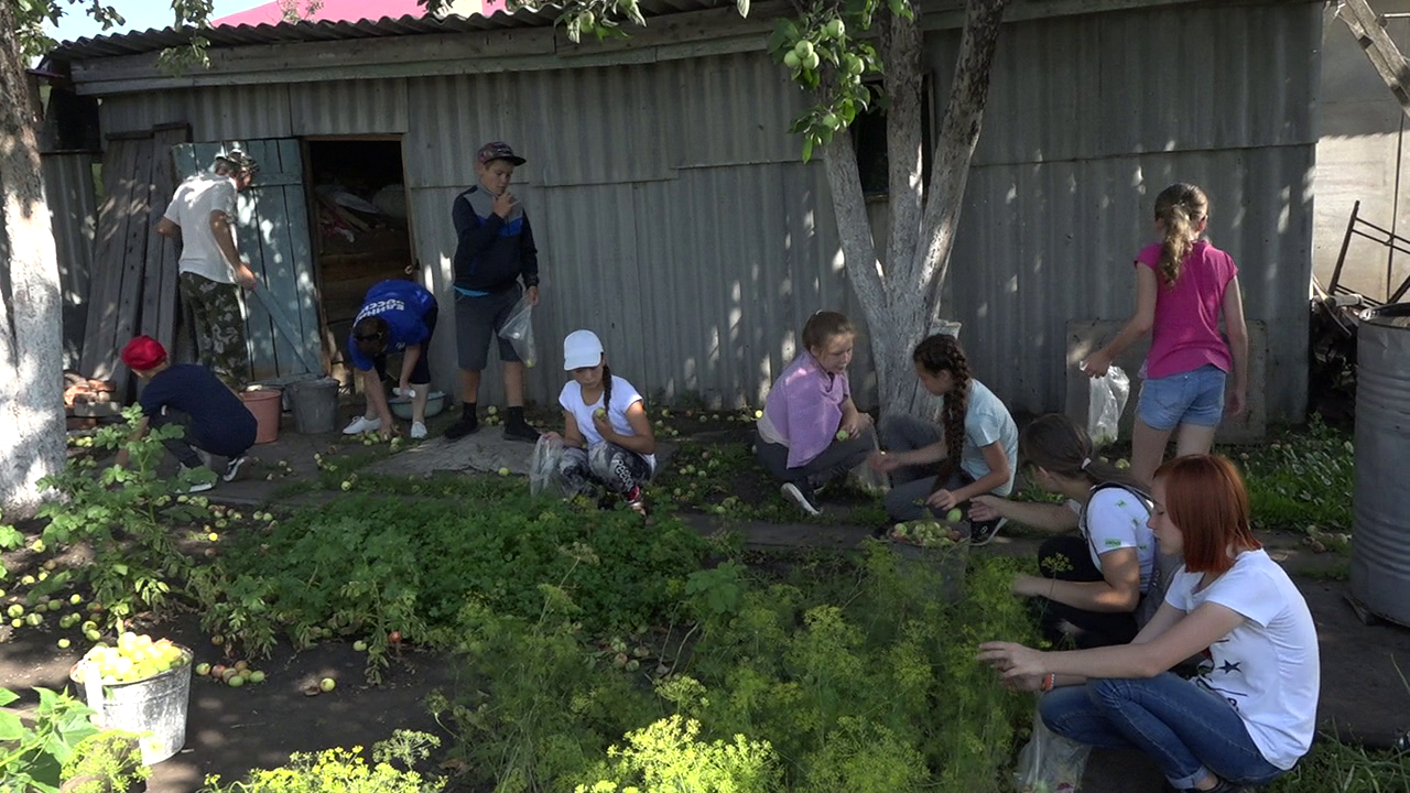 Нурлат: ученики школ №2 и №9 провели акцию помощи одиноким и престарелым ветеранам труда