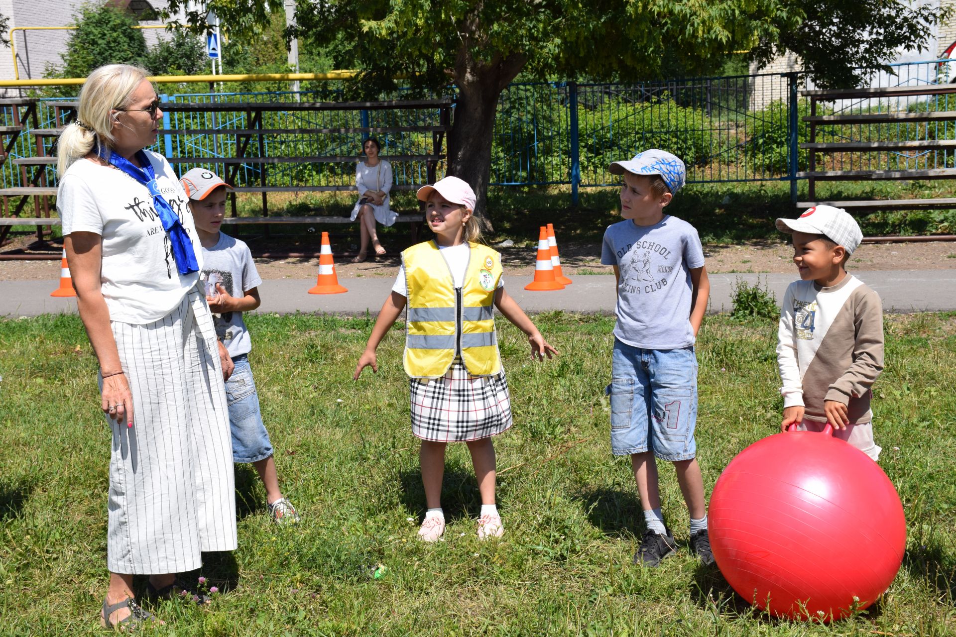 В пришкольном лагере городской школы №3 прошло мероприятие «Безопасное колесо»